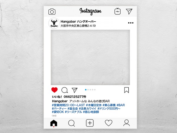 インスタグラム風パネル(新バージョン)